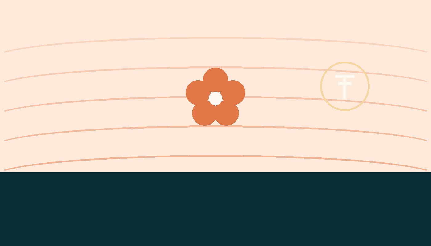 Hand with pearls, USDT flasher